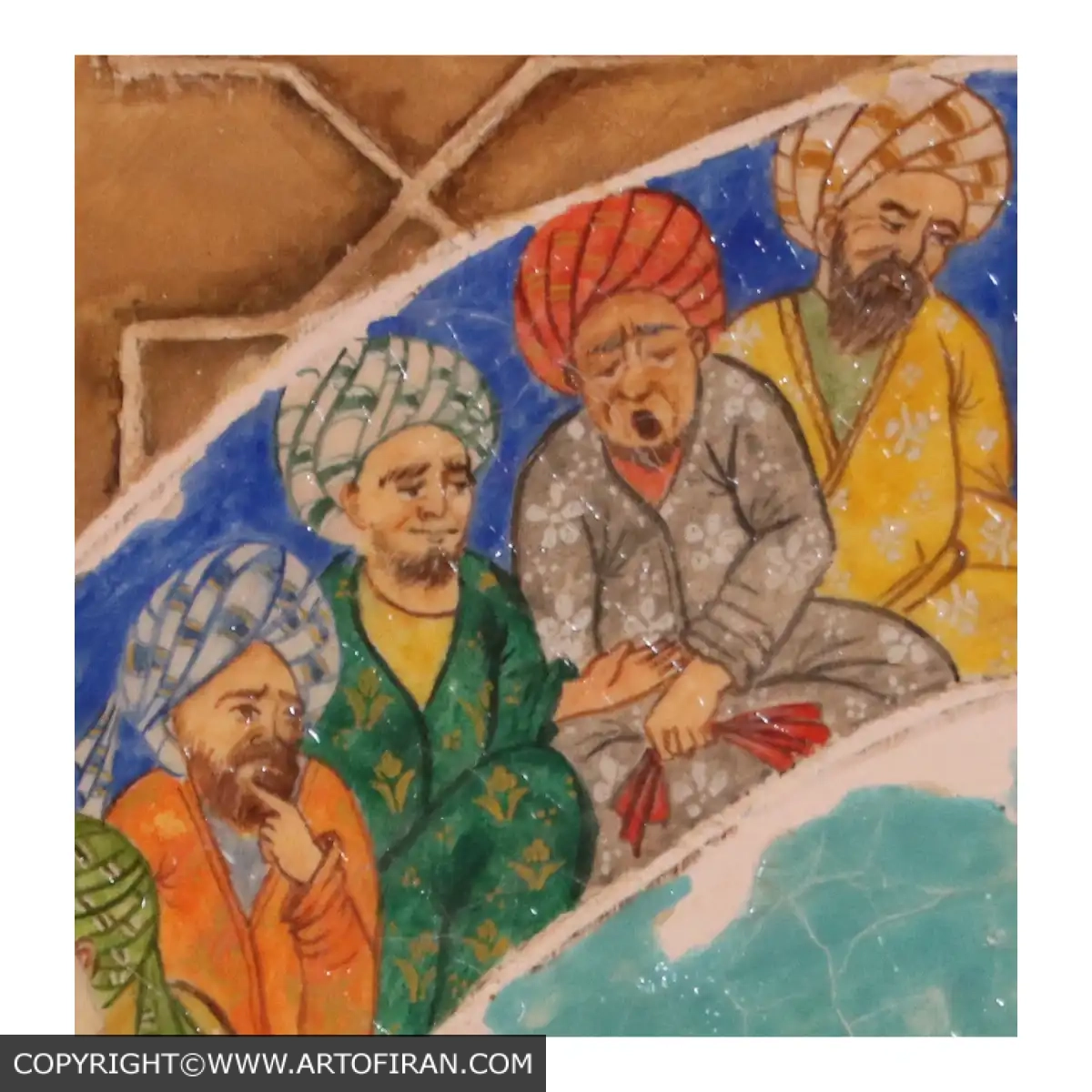 از من بپرسید، اثر ترکیبی نگارگری با تکنیک تداعی - تصویر 5